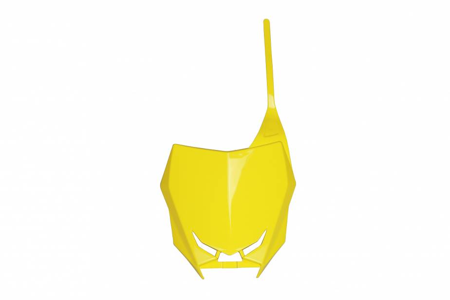 TABELLA PORTANUMERO ANTERIORE COMPATIBILE CON SUZUKI RMZ 450 2018-2026 giallo