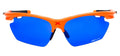 arancione / lente a specchio blu