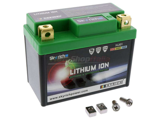 Batteria Kawasaki KXF 450 19 22 Skyrich litio