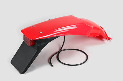 PARAFANGO POSTERIORE COMPATIBILE CON HONDA CR 125 1998-1999 / enduro rosso
