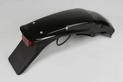 PARAFANGO POSTERIORE COMPATIBILE CON HONDA CRE 50 1997-2000 / con portatarga nero