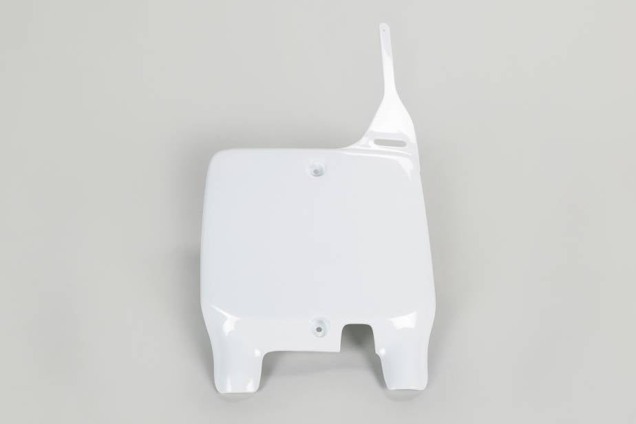 TABELLA PORTANUMERO ANTERIORE COMPATIBILE CON SUZUKI RM 250 1999-2000 bianco