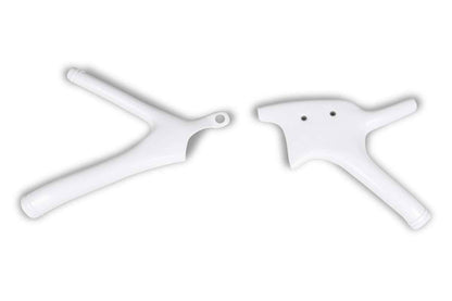 PROTEZIONE TELAIO COMPATIBILE CON YAMAHA YZ 125 1993-2001 bianco