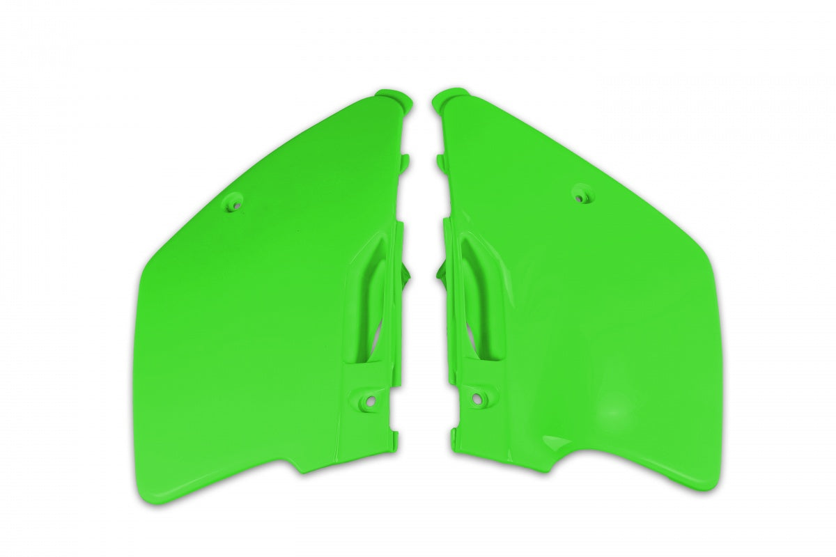 FIANCATINE LATERALI COMPATIBILE CON TM 250 1997-2000 - verde fluo