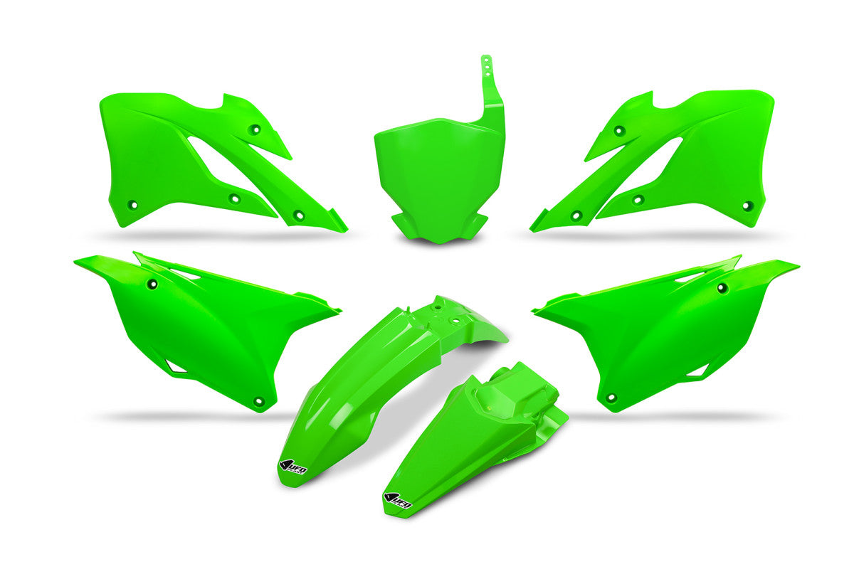 KIT PLASTICHE verde fluo