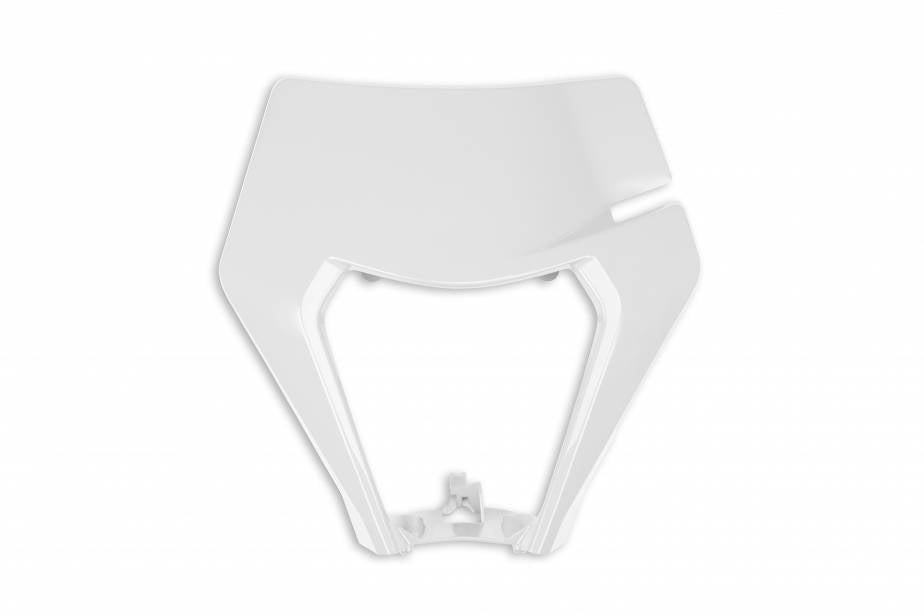 MASCHERINA-PORTAFARO-COMPATIBILE-CON-KTM-EXC-125-2020-2021-plastica-di-ric.-portafaro-OEM-BIANCO 20-25-042