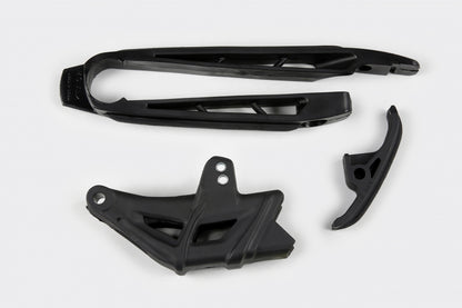 KIT CRUNA CATENA + FASCIA FORCELLA nero