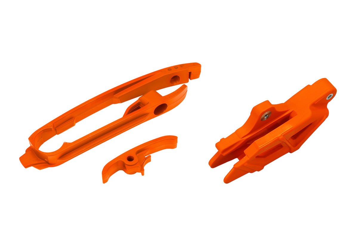 KIT CRUNA CATENA + FASCIA FORCELLA arancio