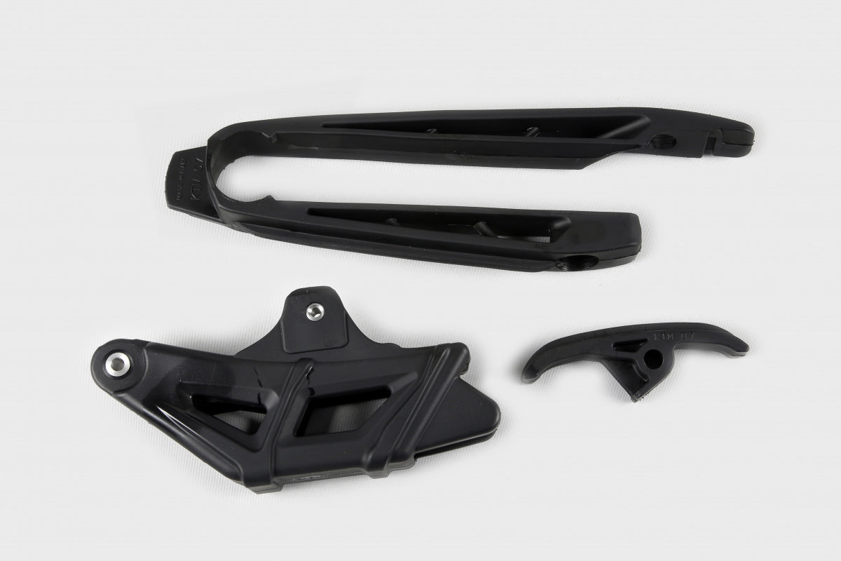 KIT CRUNA CATENA + FASCIA FORCELLA nero