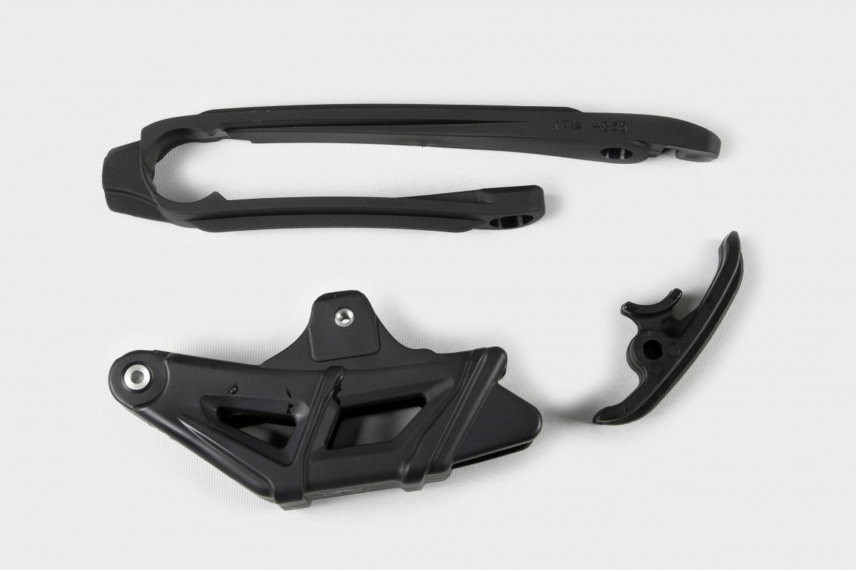 KIT CRUNA CATENA + FASCIA FORCELLA nero