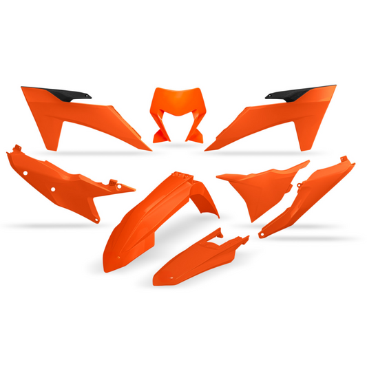 KIT PLASTICHE PER KTM EXC-F 250 2024-2025 / OEM 25 / CON PORTAFARO