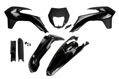 FULL KIT PLASTICHE nero (001)