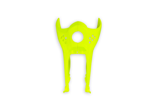 CONVOGLIATORI RADIATORE PER KAWASAKI KLX 110 2010-2026 / GIALLO FLUORO