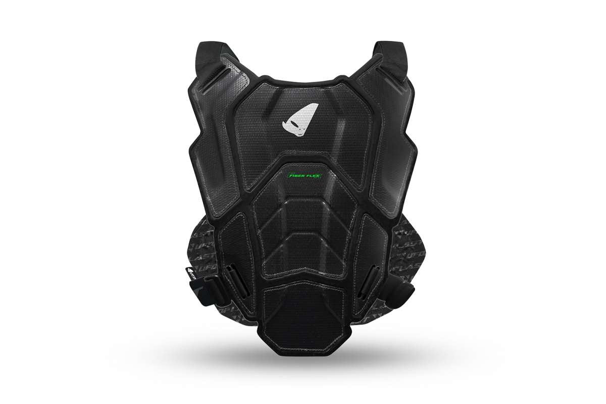 PETTORINA FIBER FLEX UFO PLAST ONE SIZE / NERO