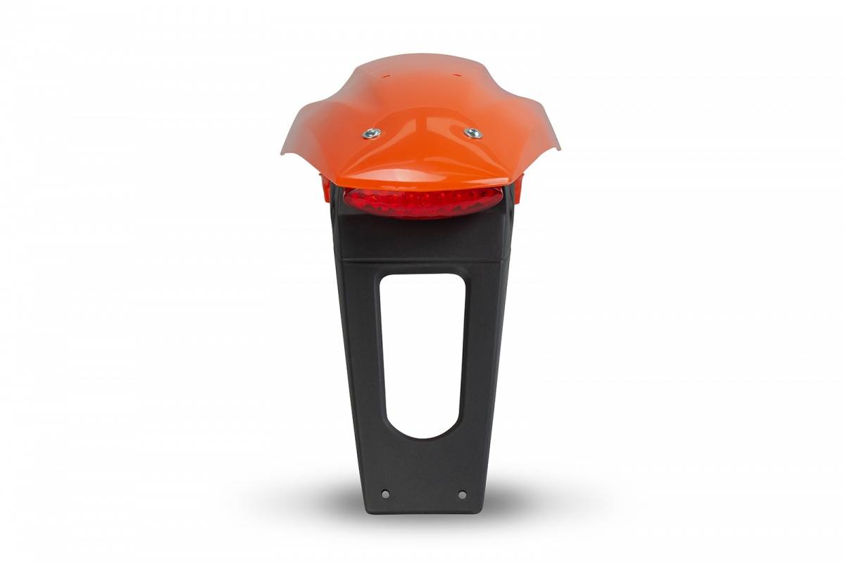 PARAFANGO POSTERIORE COMPATIBILE CON KTM LC4 640 2002-2004 / con portatarga arancio