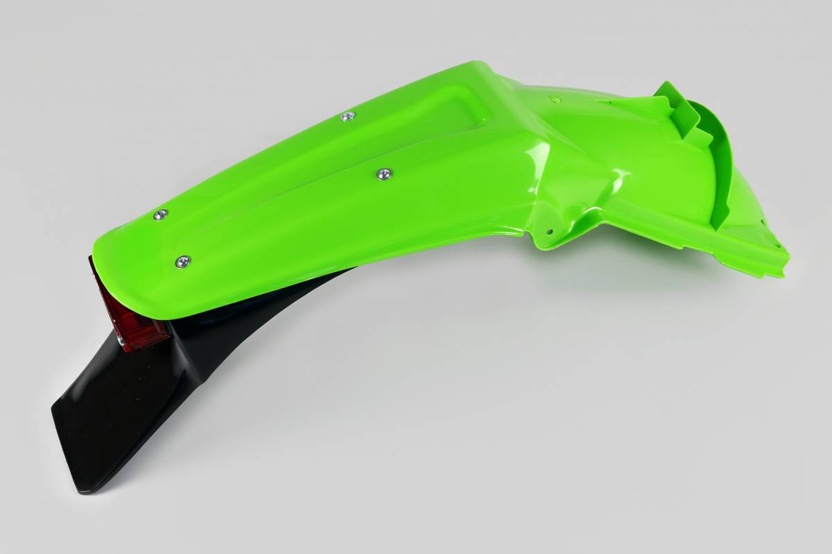 PARAFANGO POSTERIORE COMPATIBILE CON KAWASAKI KX 125 1994-1998 / enduro verde