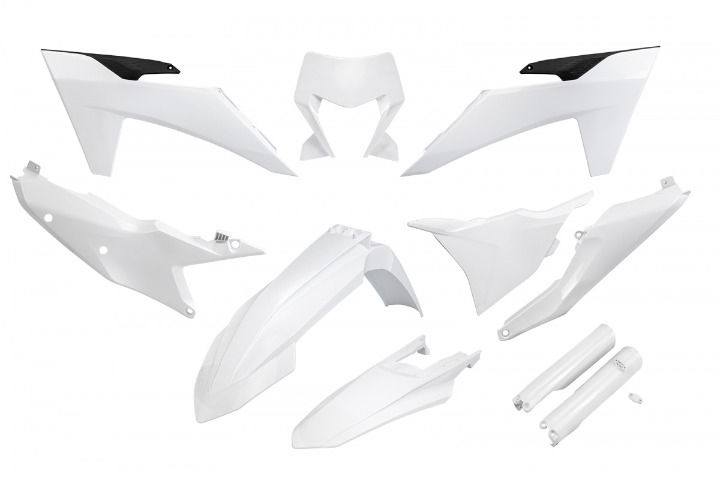 FULL-KIT-PLASTICHE-COMPATIBILE-CON-KTM-EXC-F-350-2024-2025-con-portafaro-BIANCO 20-25-042