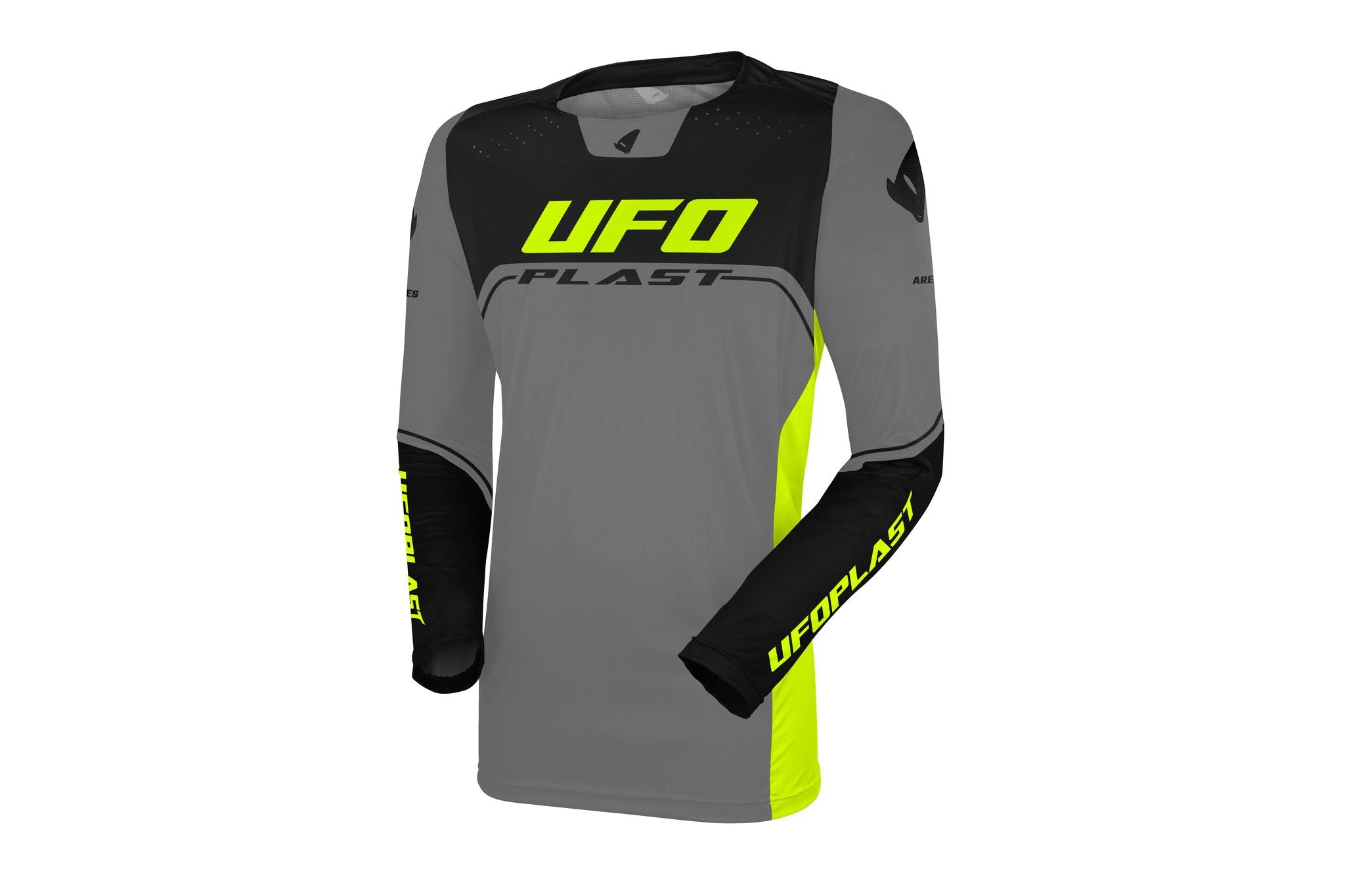 MAGLIA MOTOCROSS UFO ARES GRIGIO/NERO