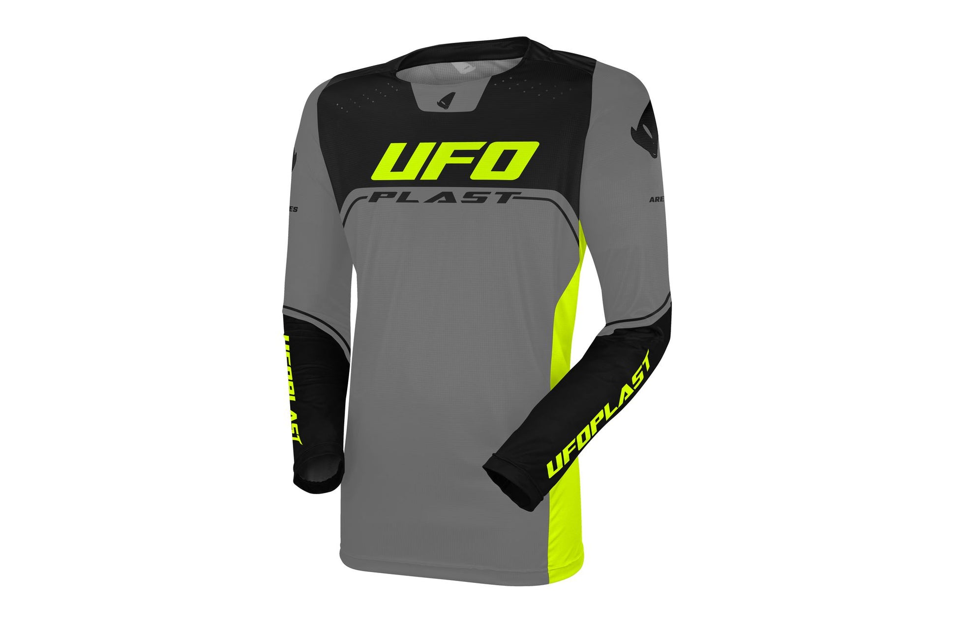 MAGLIA MOTOCROSS UFO ARES GRIGIO/NERO