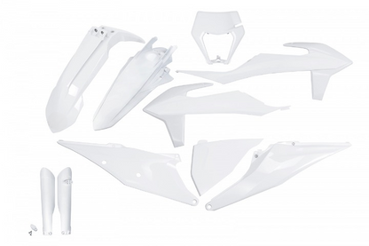 FULL-KIT-PLASTICHE-COMPATIBILE-CON-KTM-EXC-F-250-2020-2023-con-portafaro-SIX DAYS 21-22 EDITION-999W