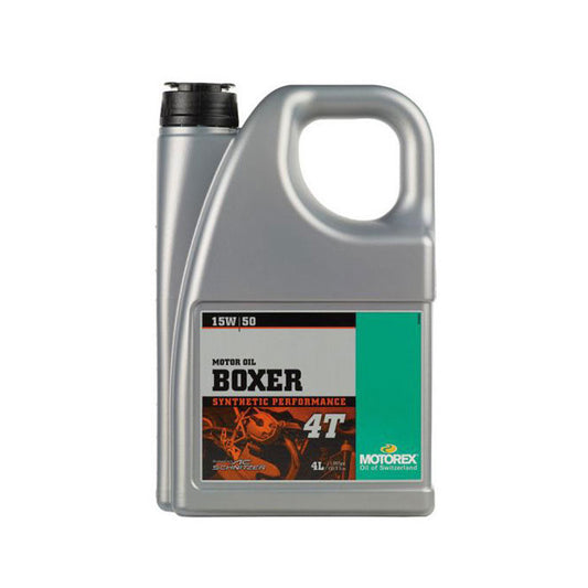 OLIO MOTORE MOTOREX BOXER 4T 15W/50 JASO MA 2 - 4 L