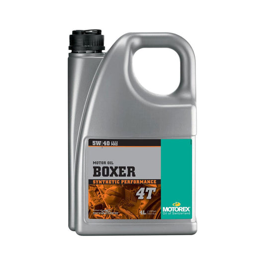 OLIO MOTORE MOTOREX BOXER 4T 5W/40 JASO MA 2 - 4 L
