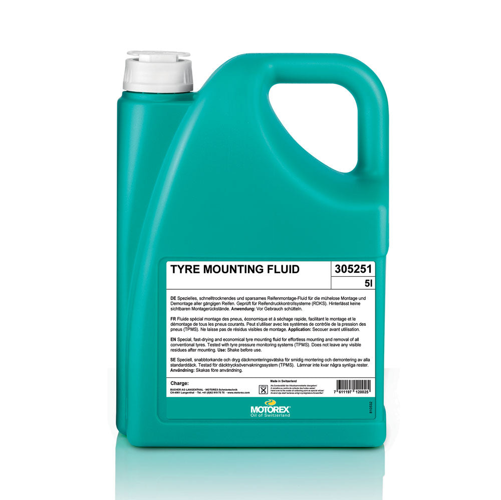 PASTA MONTAGGIO PNEUMATICI MOTOREX TYRE MOUNTING FLUID - 5 L