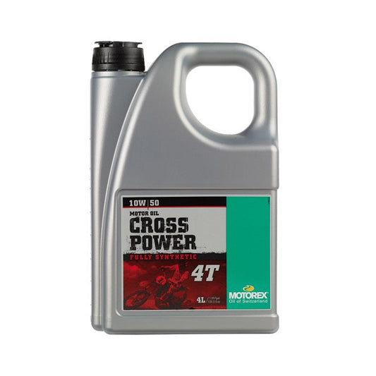 OLIO MOTORE MOTOREX CROSS POWER 4T 10W/50 JASO MA 2 - 4 L