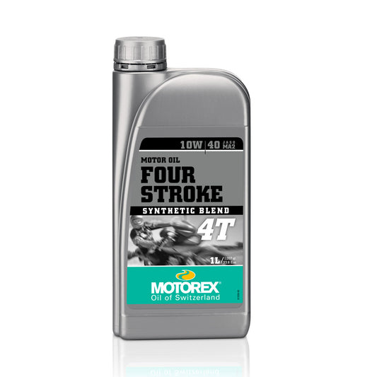 OLIO MOTORE MOTOREX 4-STROKE 4T 10W/40 JASO MA 2 - 1 L