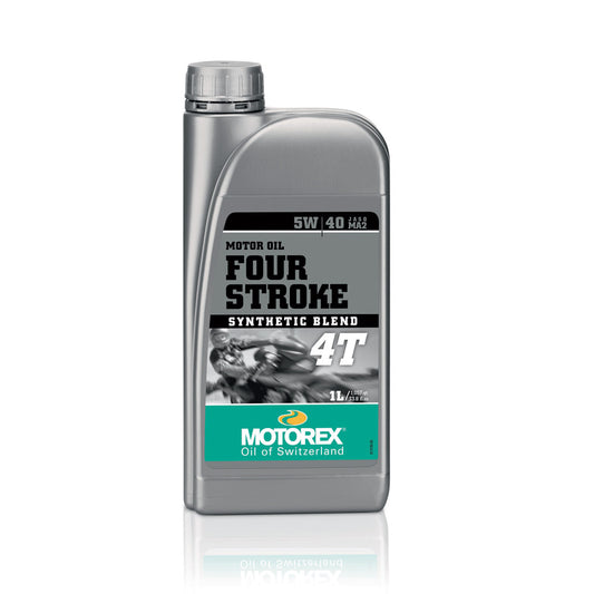 OLIO MOTORE MOTOREX 4-STROKE 4T 5W/40 JASO MA 2 - 1 L