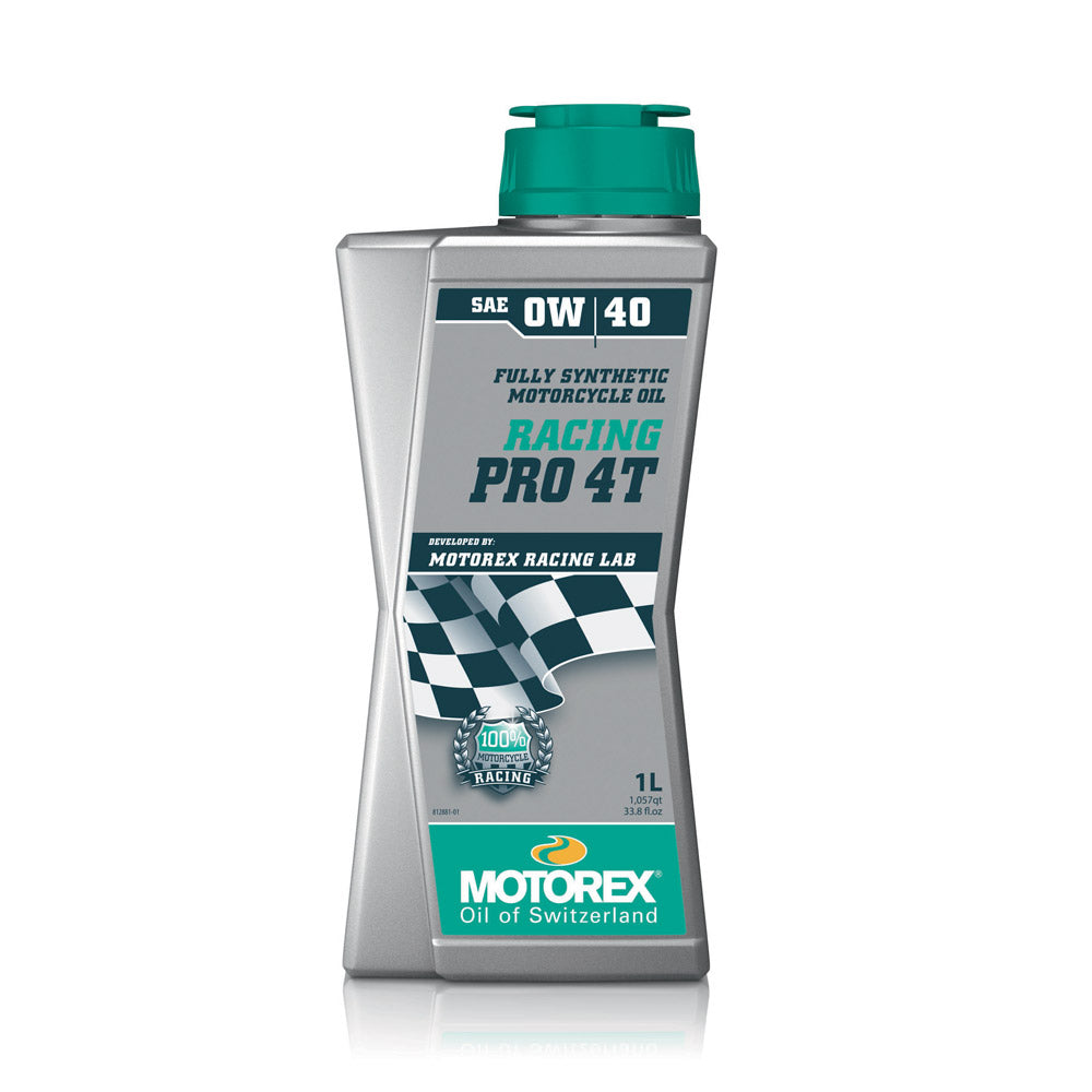 OLIO MOTORE MOTOREX RACING PRO 4T 0W/40 - 1 L