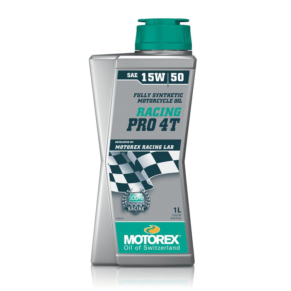 OLIO MOTORE MOTOREX RACING PRO 4T 15W/50 - 1 L