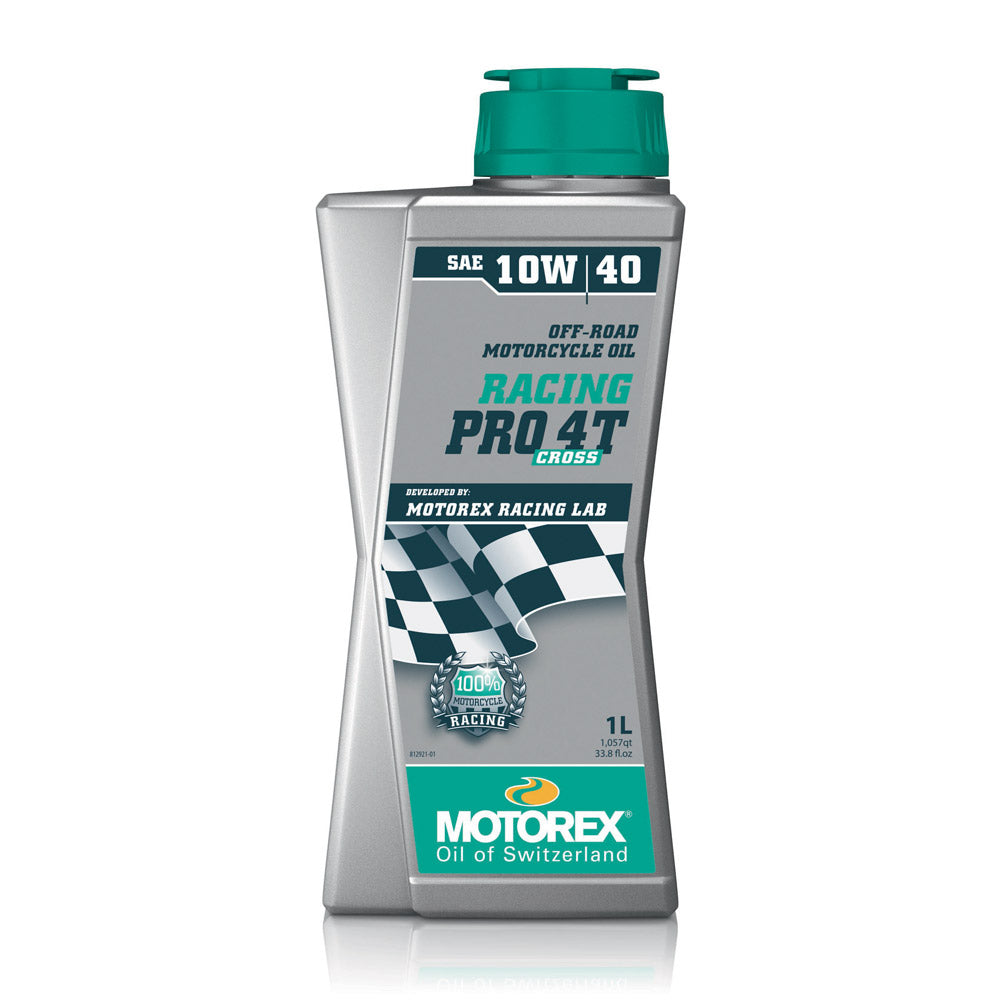 OLIO MOTORE MOTOREX RACING PRO 4T 10W/40 CROSS - 1 L