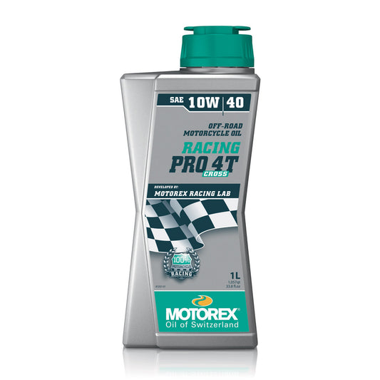 OLIO MOTORE MOTOREX RACING PRO 4T 10W/40 CROSS - 1 L