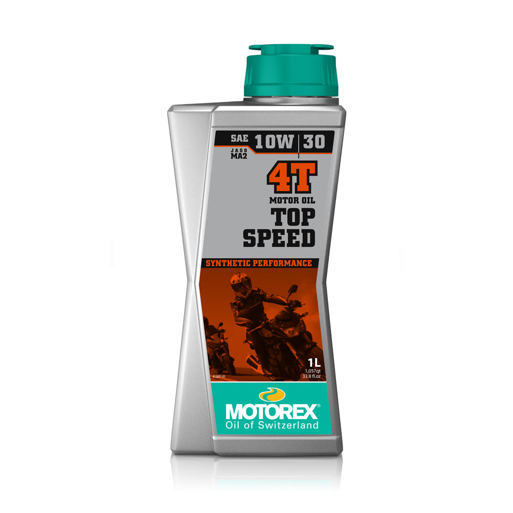 OLIO MOTORE MOTOREX TOP SPEED 4T 10W/30 JASO MA 2 - 1 L