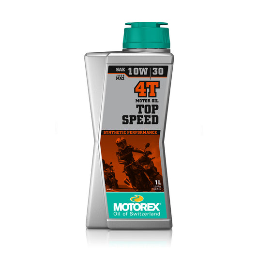 OLIO MOTORE MOTOREX TOP SPEED 4T 10W/30 JASO MA 2 - 1 L