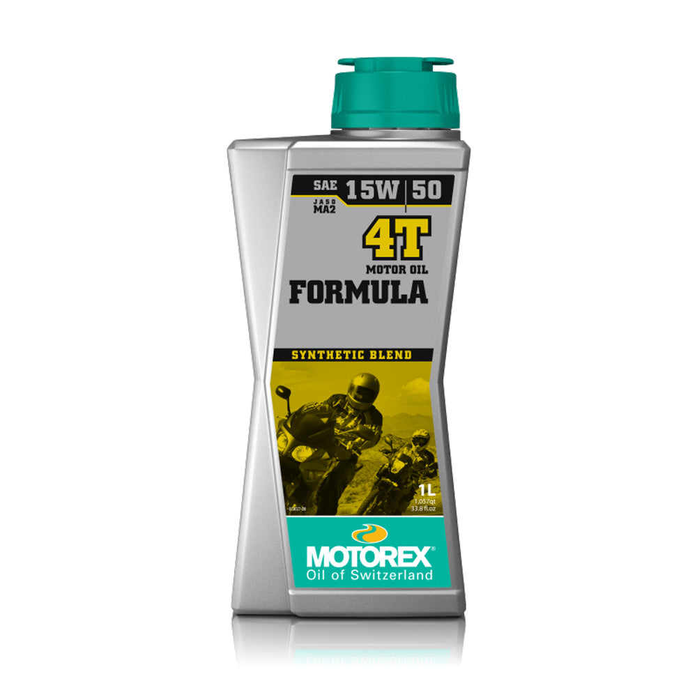 OLIO MOTORE MOTOREX FORMULA 4T 15W/50 JASO MA 2 - 1 L