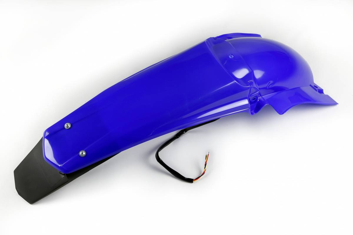 PARAFANGO POSTERIORE COMPATIBILE CON YAMAHA YZF 250 2006-2009 / enduro LED blu