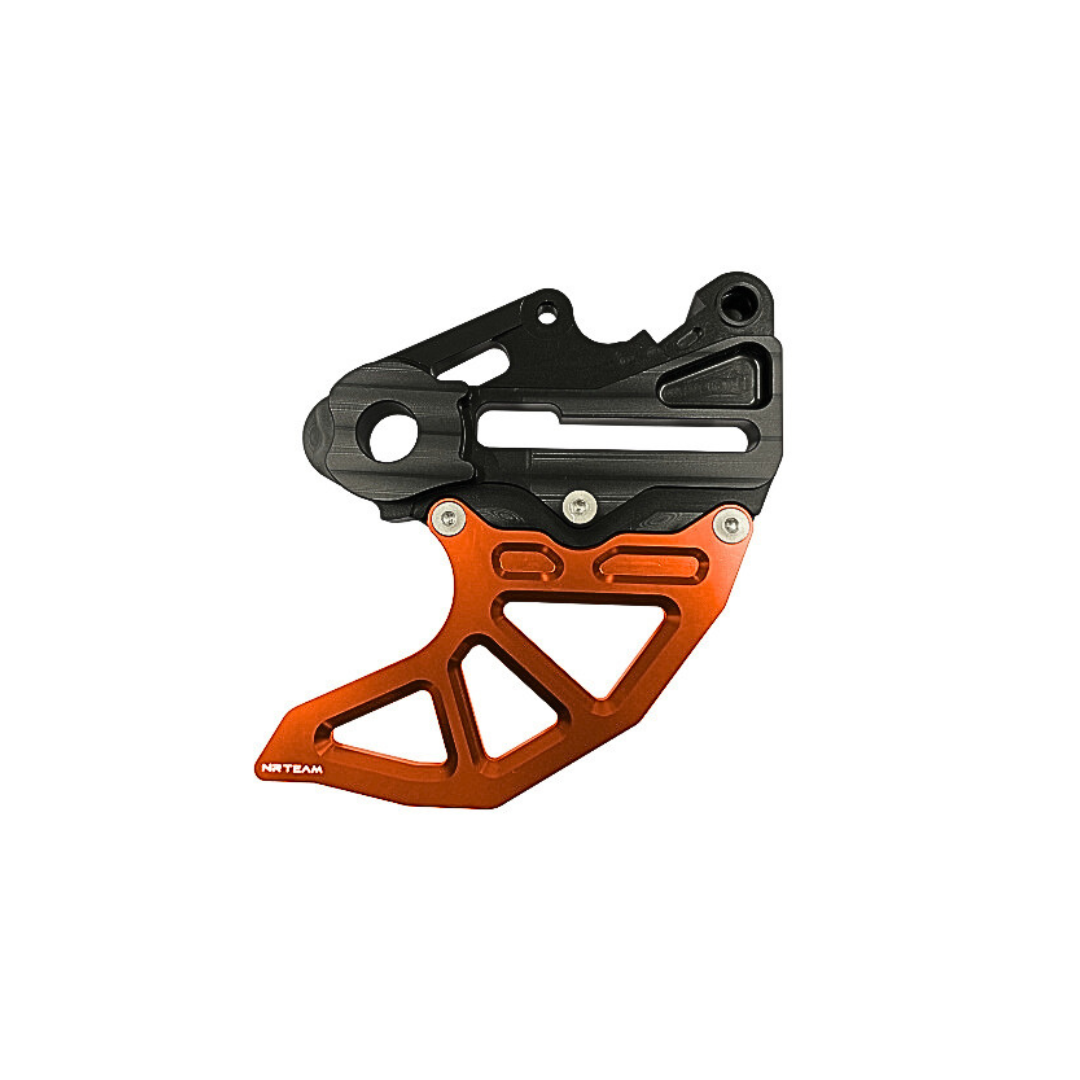 Protezione disco posteriore CNC arancione Ktm SX-F 525 04-07