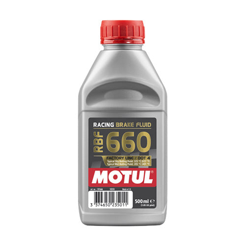 Olio freni Racing Motul RBF 660 DOT 4 - 500 ml