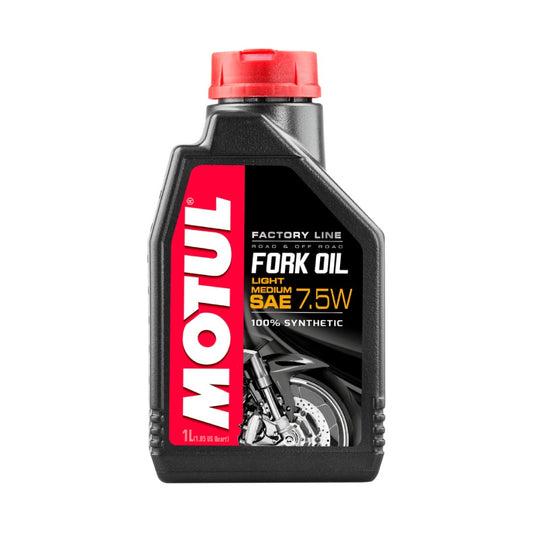 Fork Oil Factory 7.5 W - Olio 100% Sintetico per Forcelle da Competizione