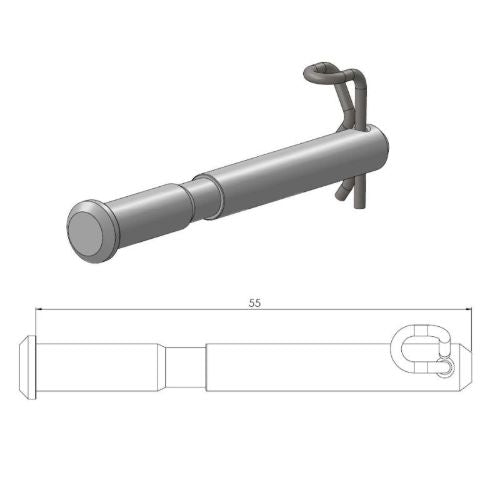 Perno pinza freno Husqvarna FE 250 18-21 anteriore Moto Master