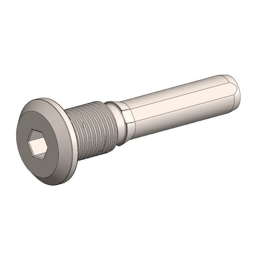 Perno scorrimento Kawasaki KX 500 96-04 pinza posteriore