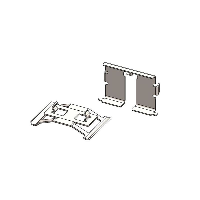 Fermo pastiglie freno Husaberg TE 300 10-14 posteriore con lamierino