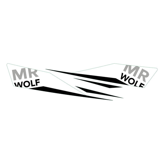 RICAMBIO PARAMANI MRWOLF RECCHIE ADESIVI (DESTRO+SINISTRO) BIANCO/BASIC