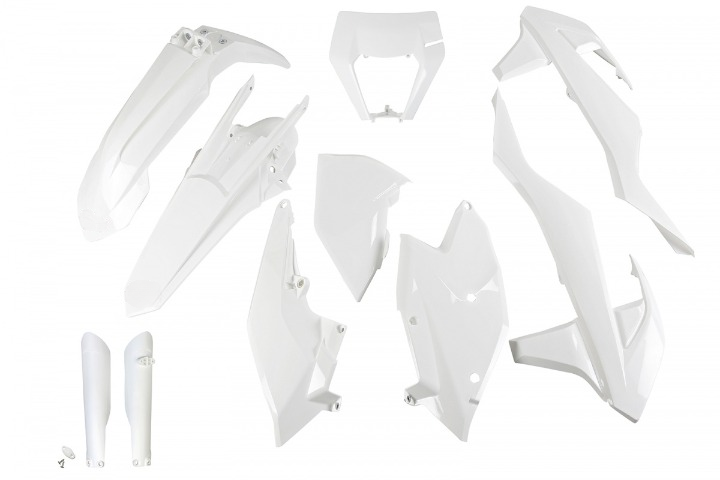 FULL-KIT-PLASTICHE-COMPATIBILE-CON-KTM-EXC-150-2017-2019-con-portafaro-BIANCO-047
