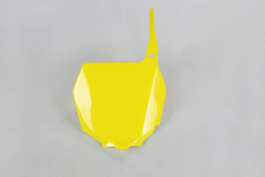 TABELLA PORTANUMERO ANTERIORE COMPATIBILE CON SUZUKI RM 125 2001-2026 giallo