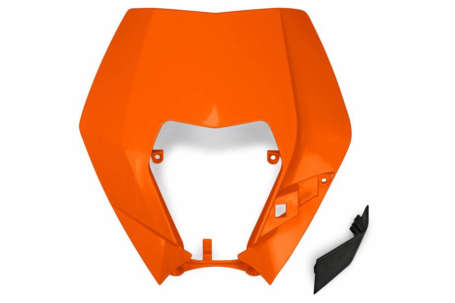 MASCHERINA-PORTAFARO-COMPATIBILE-CON-KTM-EXC-125-2009-2013-plastica-di-ric.-portafaro-OEM-ARANCIO-127