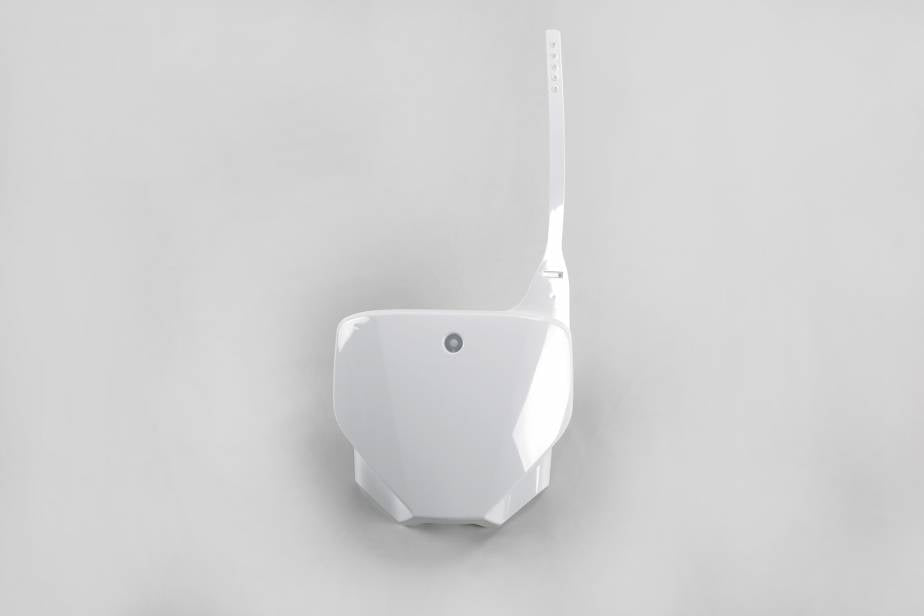 TABELLA PORTANUMERO ANTERIORE COMPATIBILE CON HONDA CRF 230 2006-2026 bianco