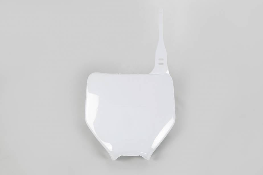 TABELLA PORTANUMERO ANTERIORE COMPATIBILE CON SUZUKI RMZ 250 2004-2006 bianco